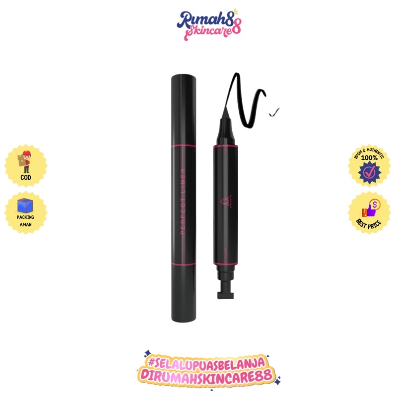 MADAME GIE Perfect Liner | Eyeliner Black Stamp