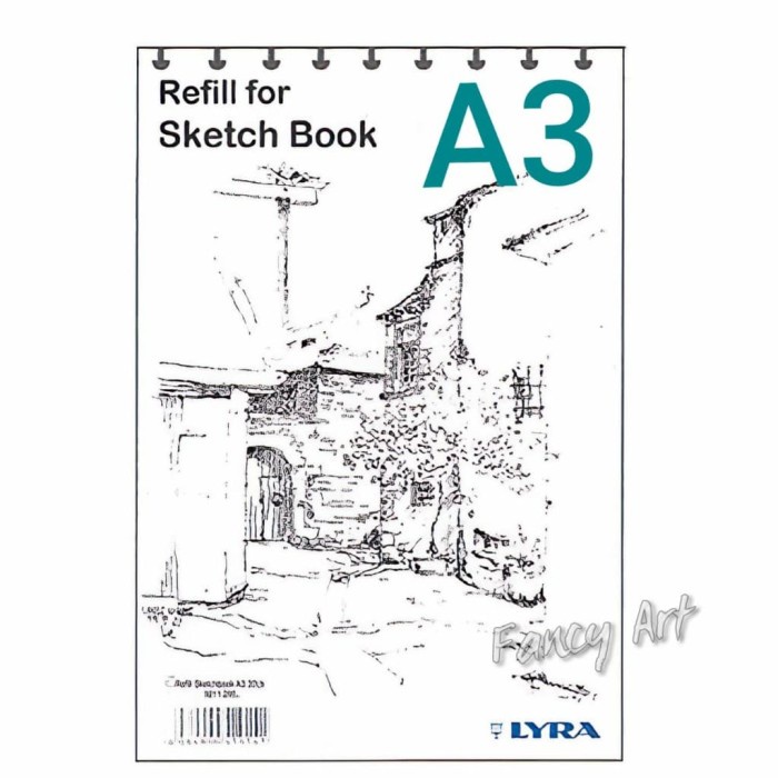

Sale Refill Sketch Book Lyra A3 - Isi Ulang Sketchbook (30Lembar) Gilaa!!!