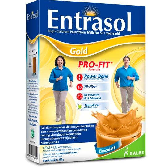 

[ COD ] SUSU ENTRASOL GOLD PLAIN / Cokelat / Vani 350 GR - Susu Tinggi Kalsium
