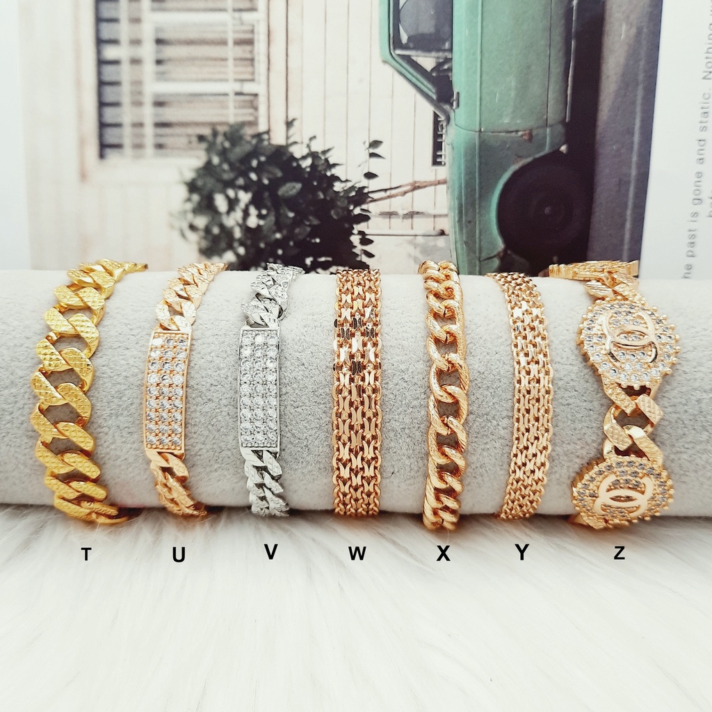 Gelang Rantai Xuping Charm Warna Gold Emas - BB235