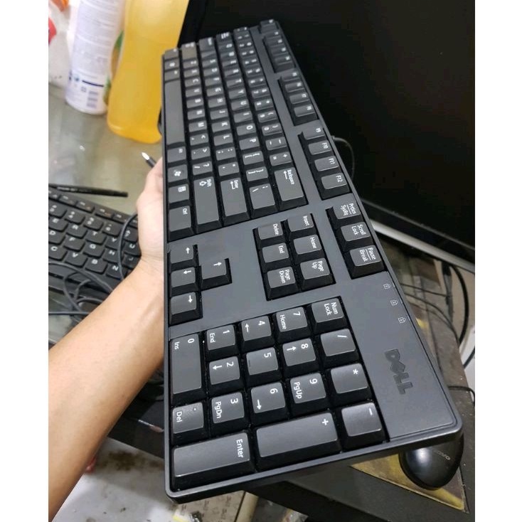 Keyboard Dell USB Built Up, Murah, Mulus, Dan Bergaransi