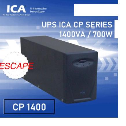 trxFf4F9--UPS ICA CP1400 1400VA / 700W UPS KOMPUTER
