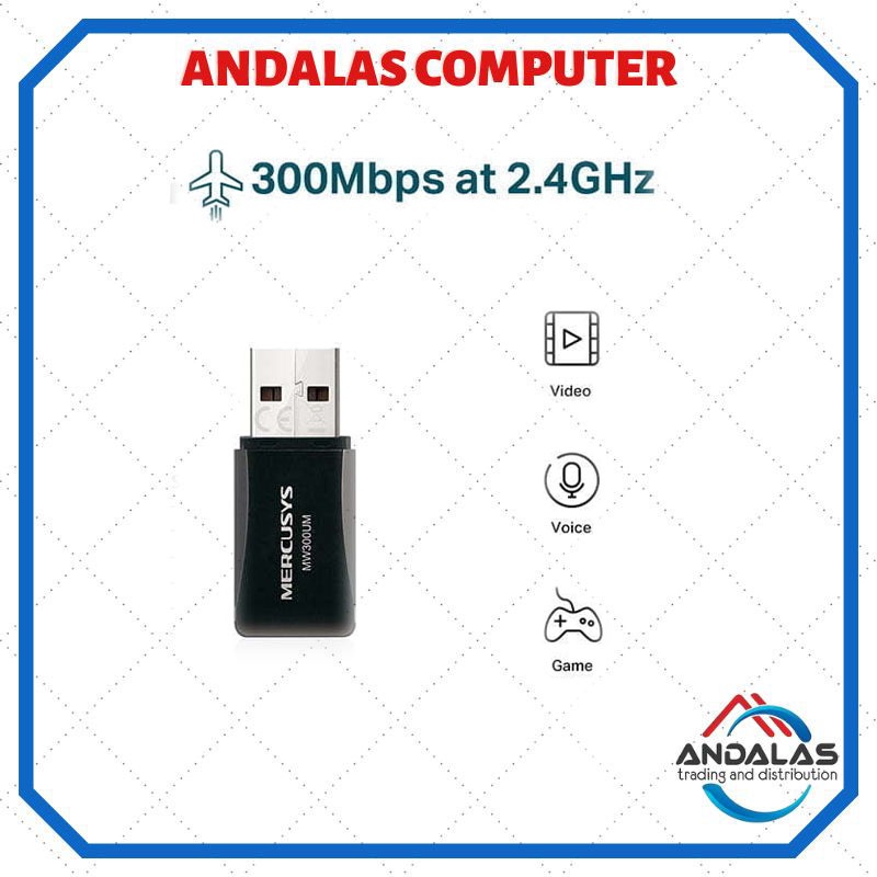 USB WIFI WIRELESS MINI USB DONGLE ADAPTER MW300UM N300 300Mbps