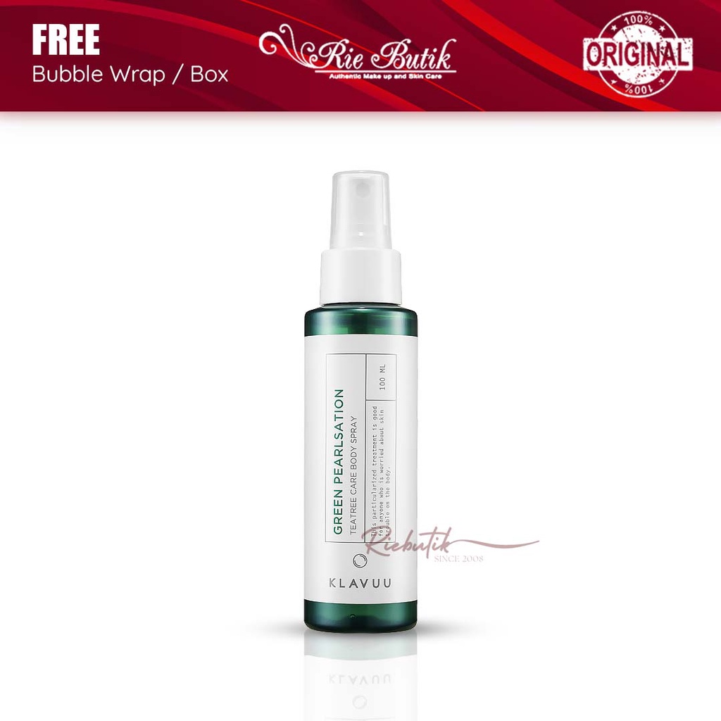 KLAVUU Green Pearlsation Teatree Care Body Spray