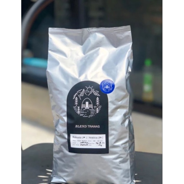

Blend Roasted Beans 1kg Arabika/Robusta (50/50) Panjeran Estate.