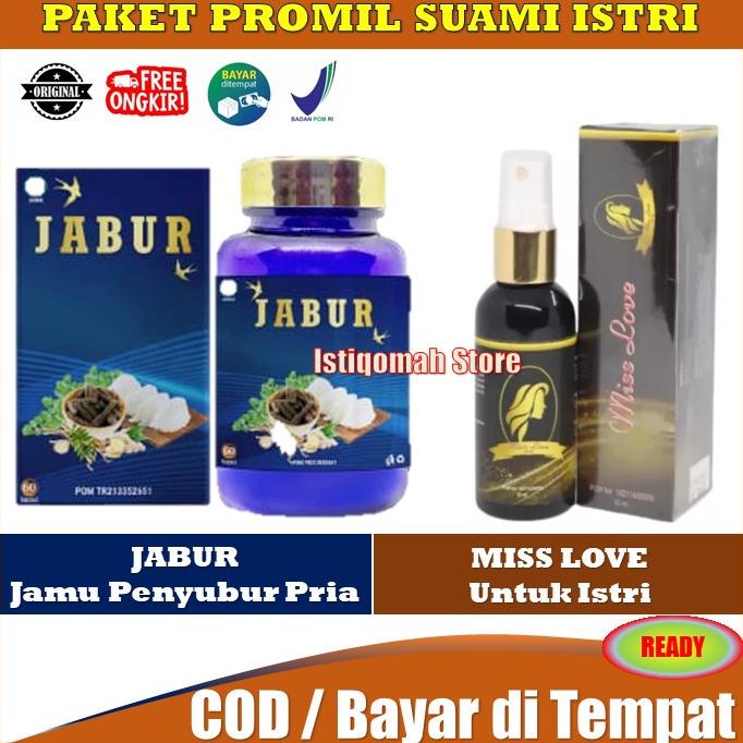 Jabur Miss Love Asli Original Paket Promil Suami Istri Sudah Bpom - Obat Promil 2 Hari Langsung Hami