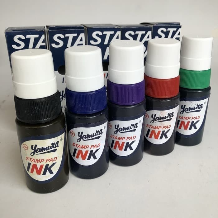 

YAMURA King Size 50 cc (1 Pc) / Stamp Pad Ink Yamura / Tinta Stamp Pad / Tinta Stempel / Tinta Kardus
