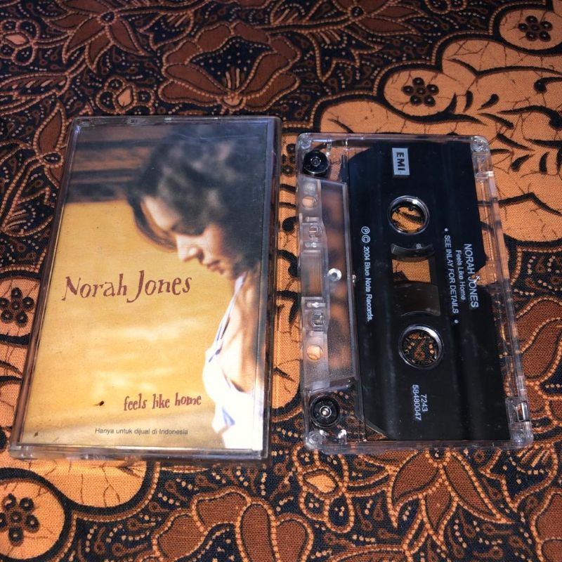 Kaset pita:Norah jones-Feels like home