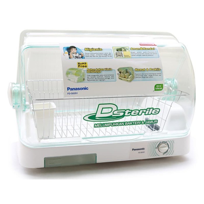Panasonic Fdso3Si Dish Dryer Dsterile Sterilizer Pengering Botol Bayi - Cuci Piring ( Peralatan Dan