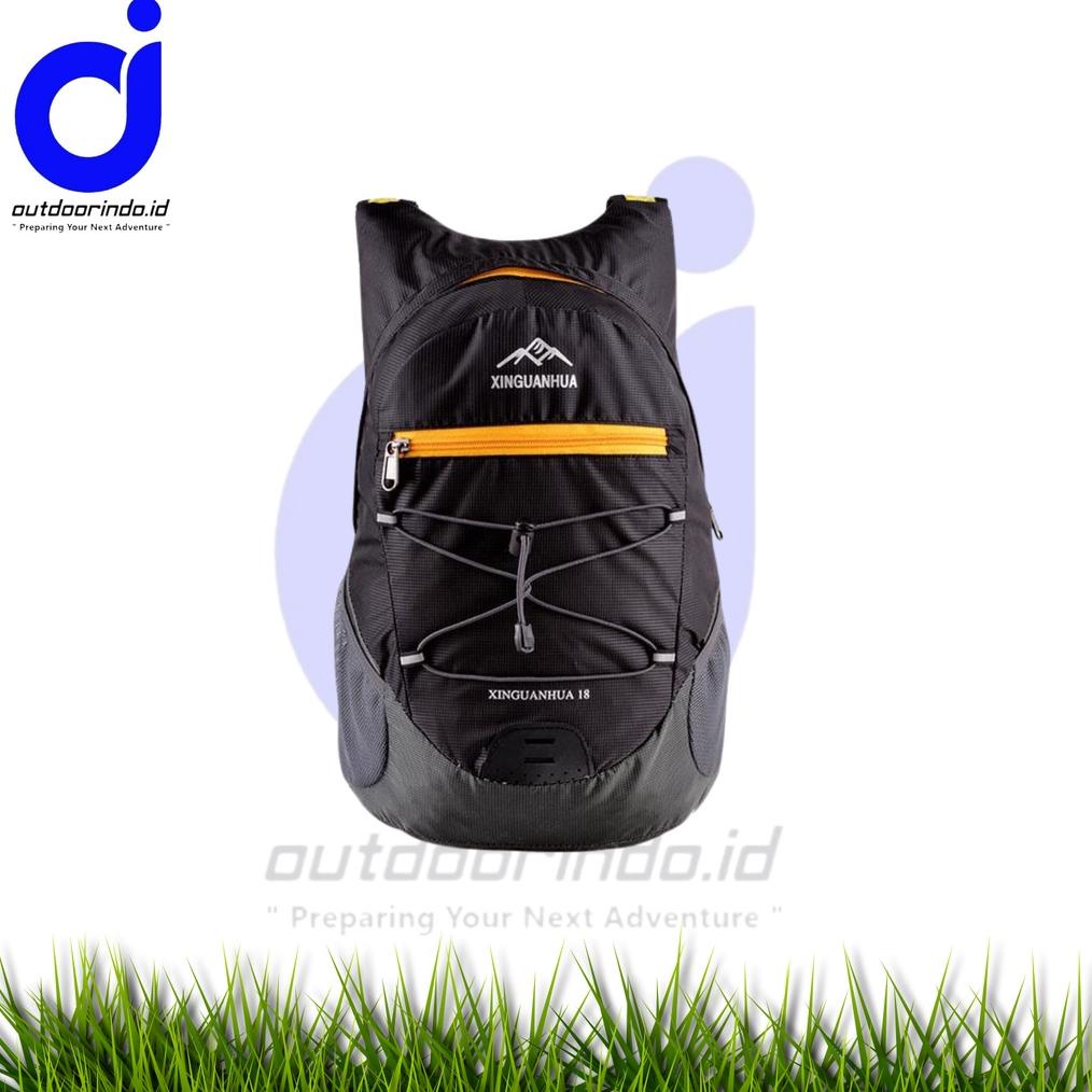 Outdoor Indonesia - 000188 - Tas Gunung Lipat Waterproof 17 L / Tas summit lipat / tas summit - Blac