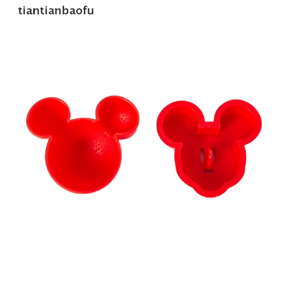 Cetakan Biskuit / Bola Nasi Bentuk Kartun Mickey Mouse Disney Diy