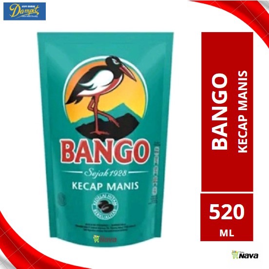 

KECAP BANGO REFIL 520ml / KECAP BANGO / KECAP MANIS BANGO