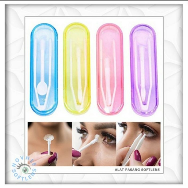 JEPITAN SOFTLENS | ALAT PAKAI SOFTLENS | JEPITAN SOFTLENS + TONGKAT STICK PASANG