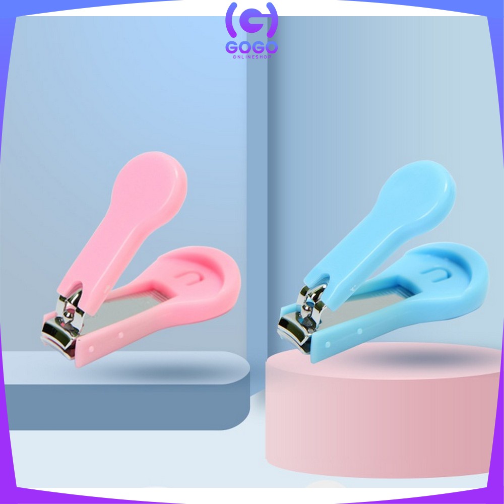 GOGO-C54 Gunting Kuku Bayi Aman Baby Nail Clipper Alat Potong / Jepit Kuku Mini Anak Anti Slip