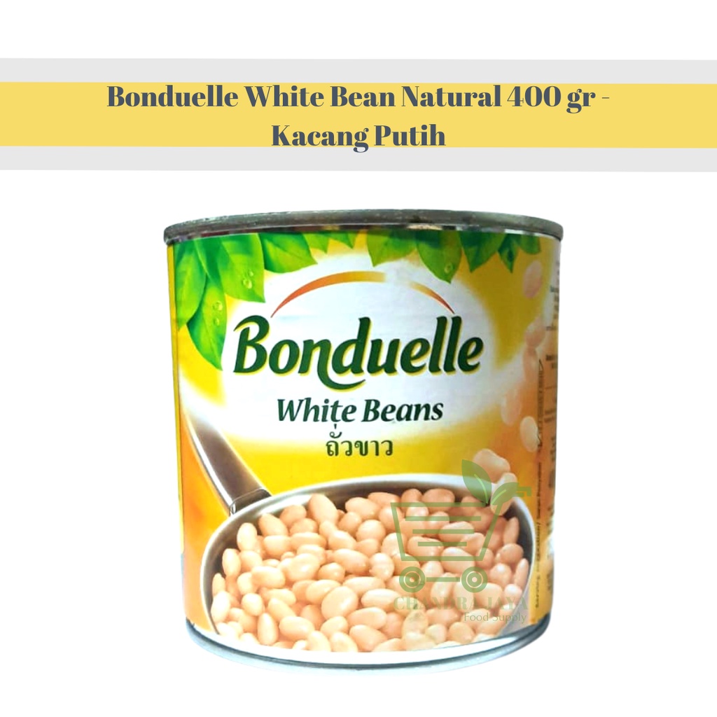 

Bonduelle White Bean Natural 400 gr - Kacang Putih