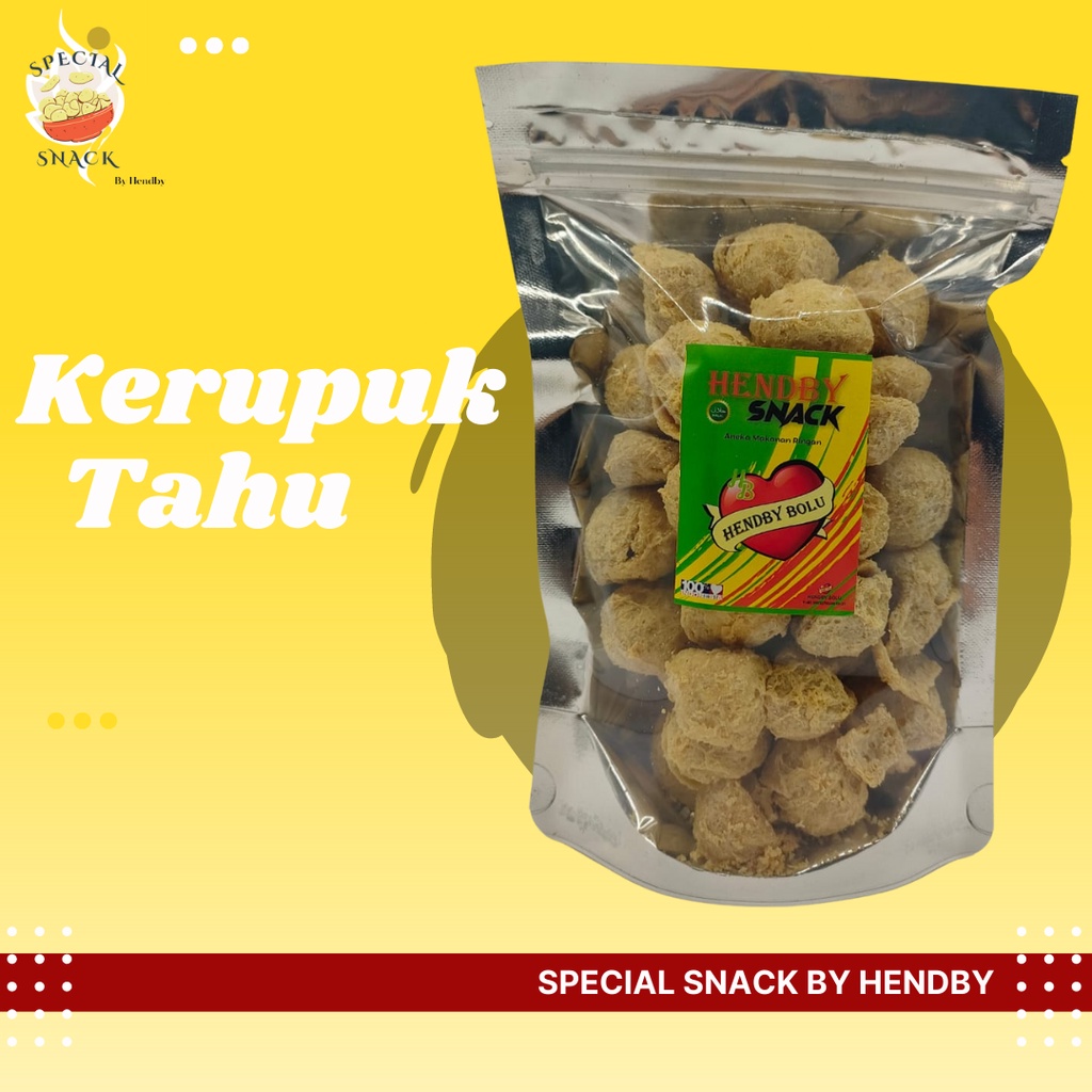 

Cemilan Kripik Tahu Keripik Kulit Tahu