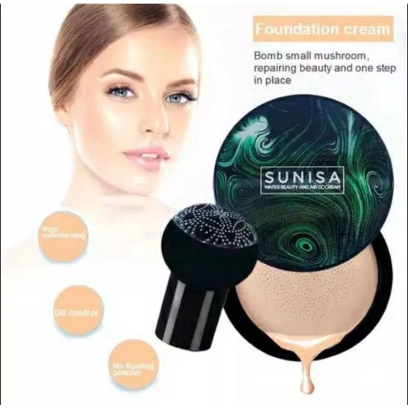 BB CREAM SUNISA AIR CUSHION/FOUNDATION WATERPROOF