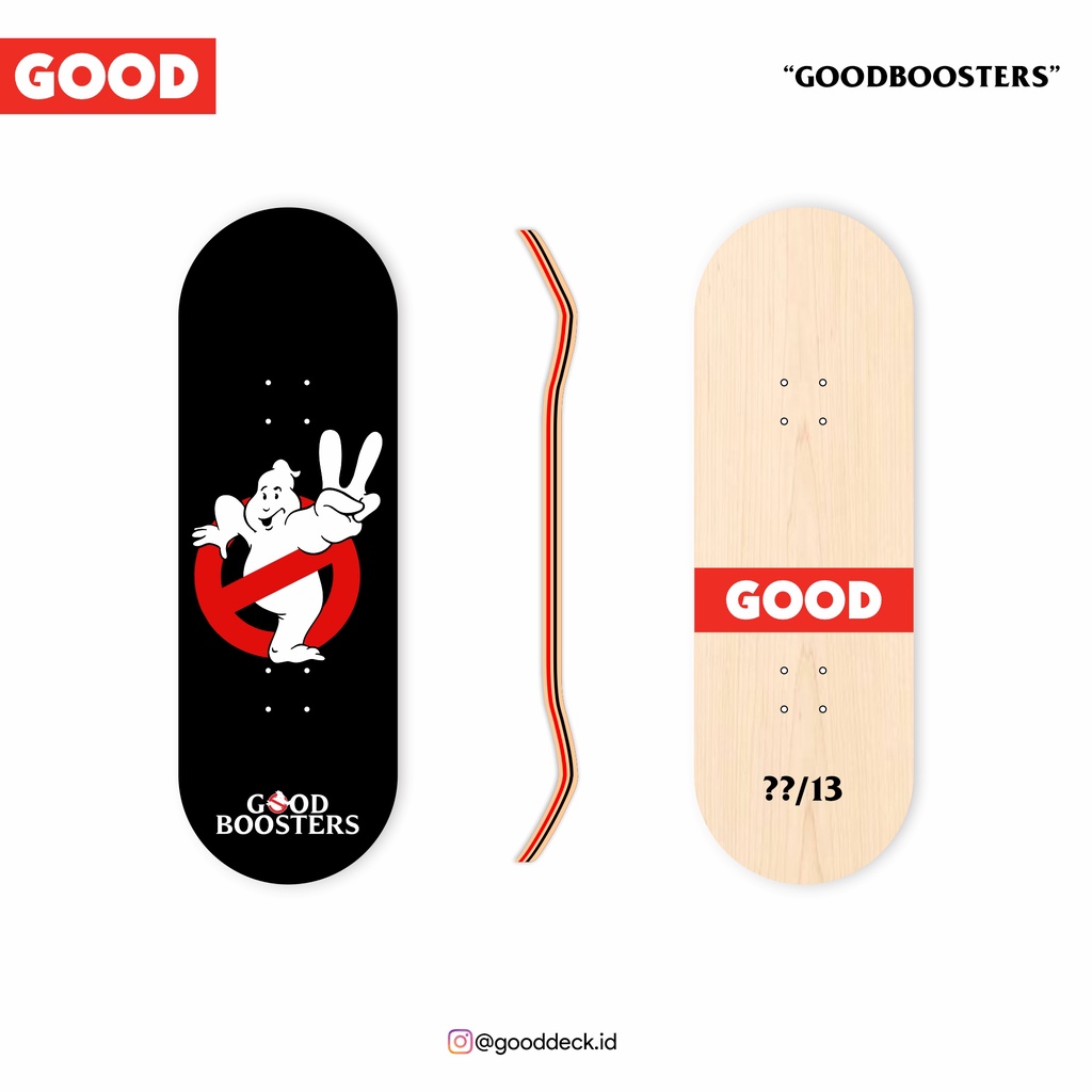 Jual Fingerboard Good Deck "Goodboosters" Limited Edition Shopee