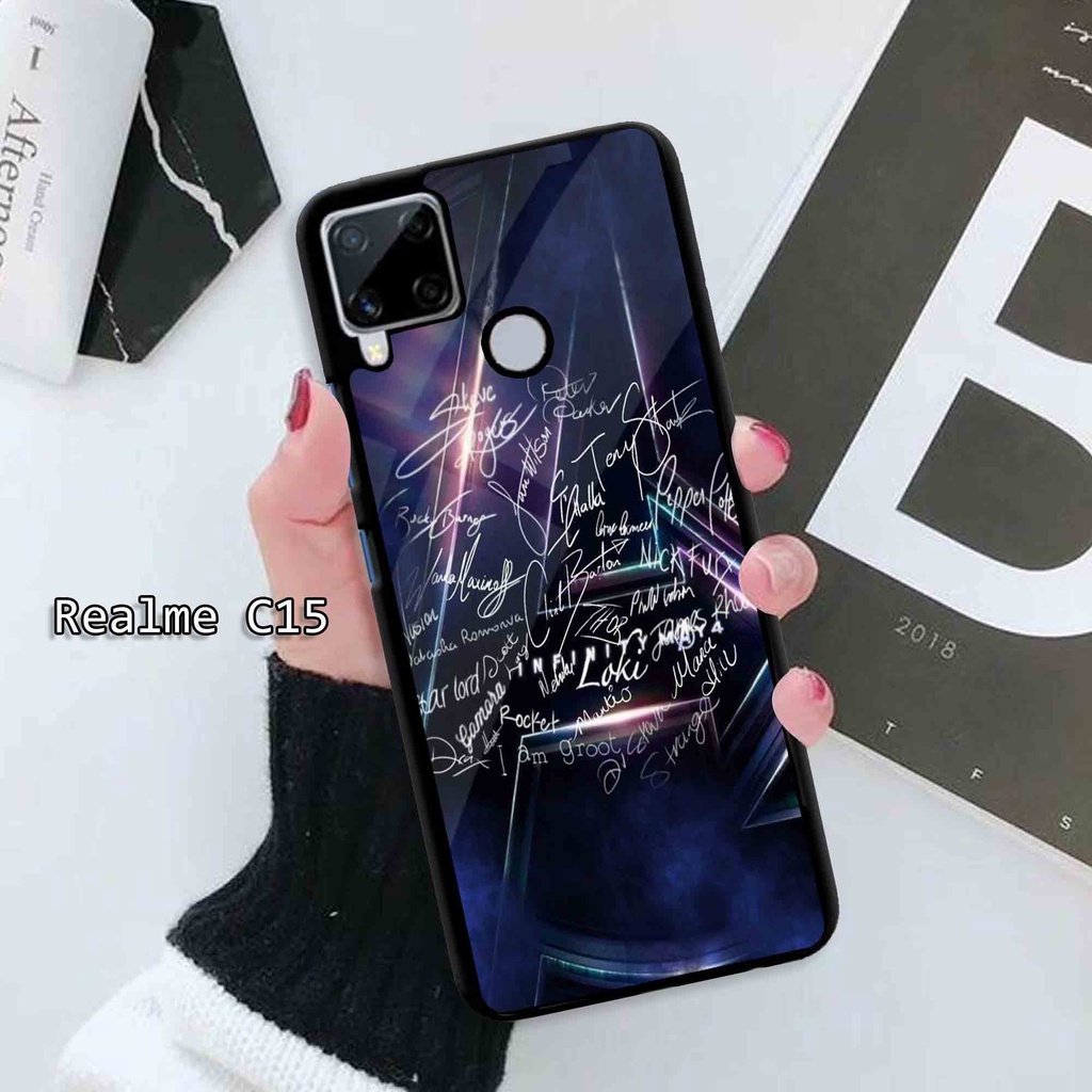 Case Realme C15 - Softcase Kilau Realme C15 - Silikon Realme - Casing Terbaru Realme - Kesing Keren 