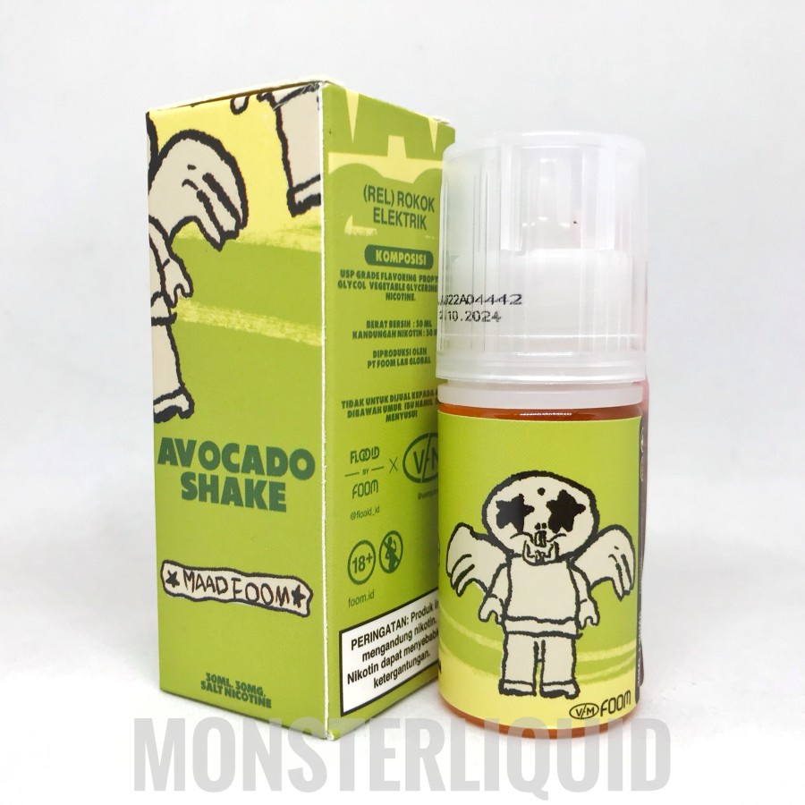 SALT MAAD FOOM AVOCADO SHAKE BY FOOM X MAADTWINS 30ML