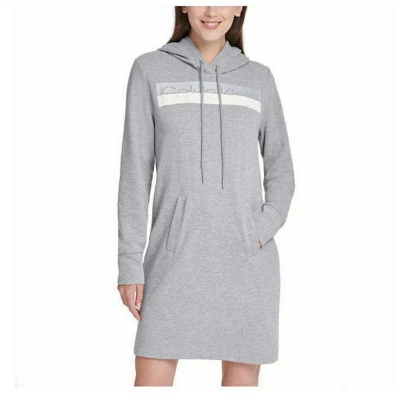 Dress Wanita  CK Hoodie Sweat Shirt// Longslevee  Original Branded