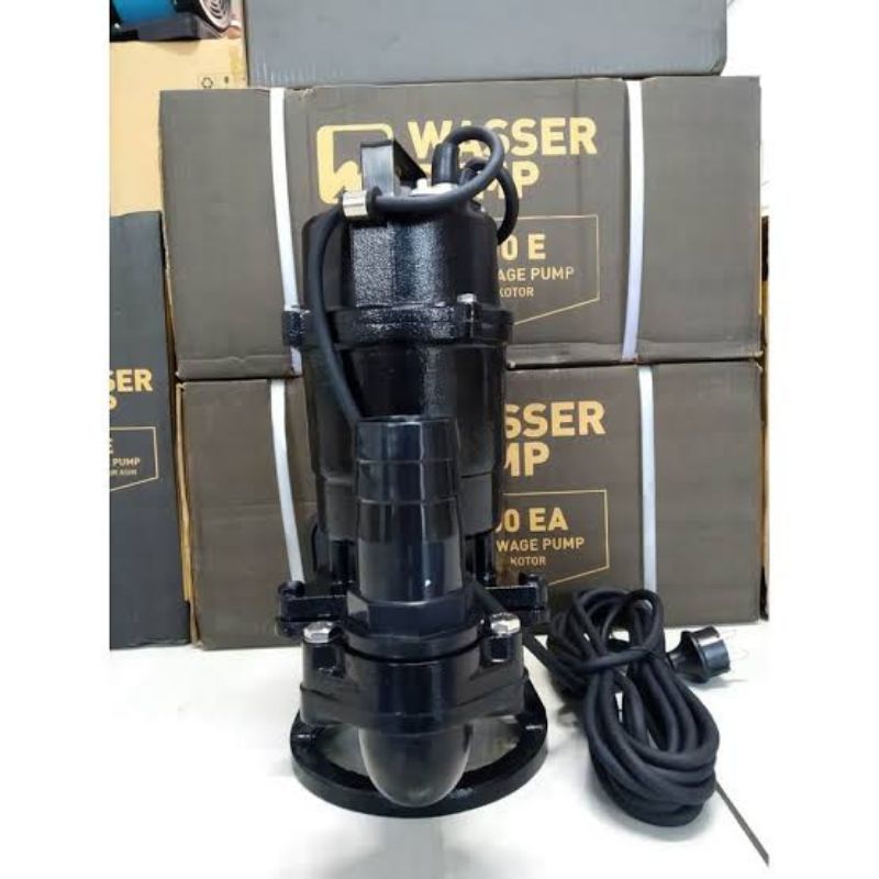 Pompa Celup Manual Air Kotor Stainless Kuras Banjir Wasser SWP500 / SWP 500 EA