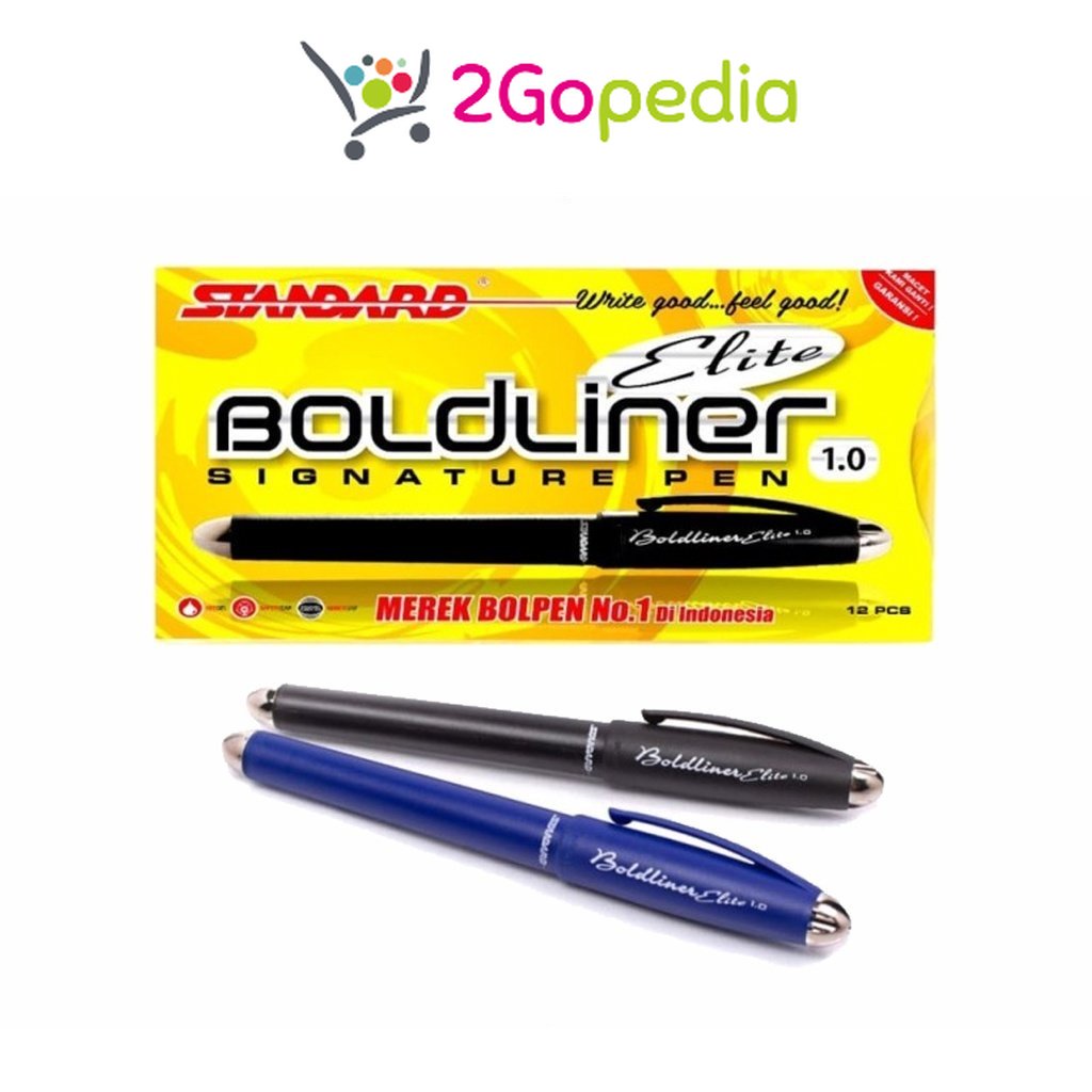 

Pulpen Standard Boldliner Elite 1.0 (Bolpen Tanda Tangan) Grosir Murah Atk