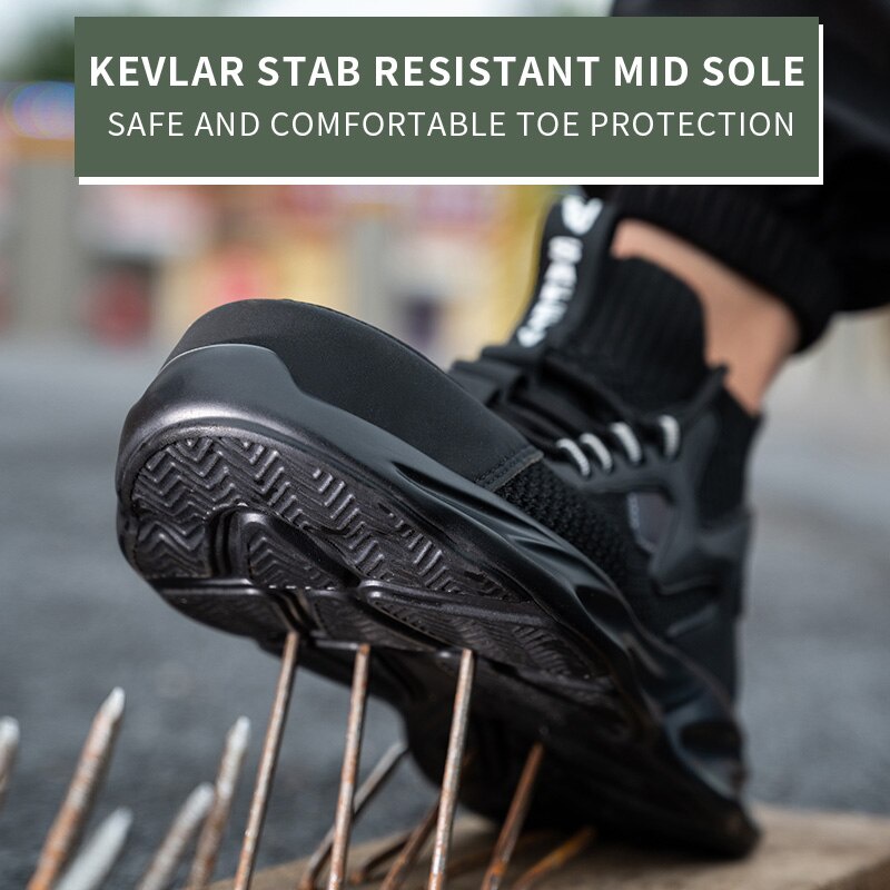 sepatu safety sport pria wanita safety shoes boot ori terbaik krushe