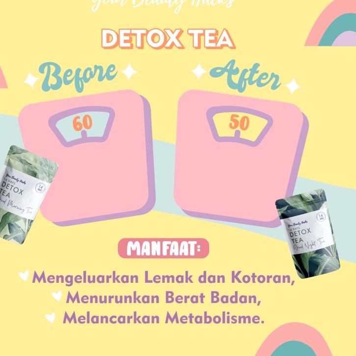 

GRATIS ONGKIR✅DETOX TEA by Your Beauty Hacks|RA9