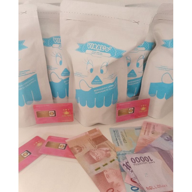 

Paling murah Snack Viralo berhadiah langsung Isi 1 bungkus