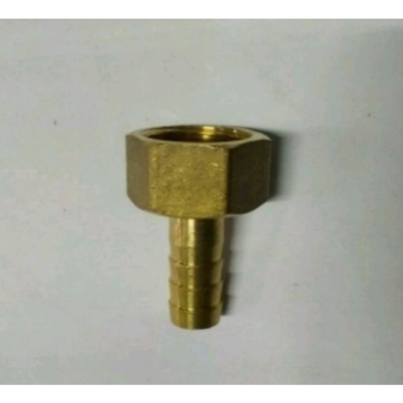 Nepel Selang Gas Drat Dalam 1/2 Inchi Intuk water Heater