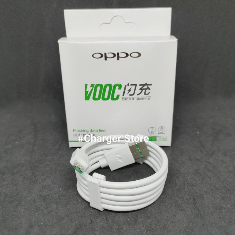 Kabel Data ORI Oppo 4A Micro USB SUPER VOOC / Cable Charger Oppo VOOC