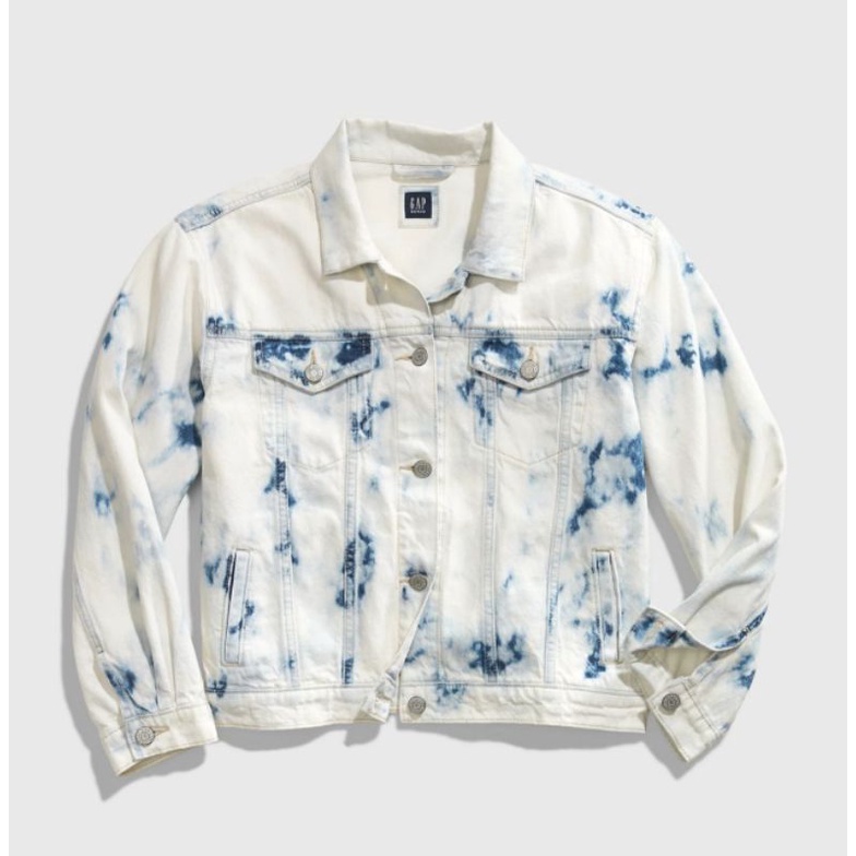 G*p cropped Broken White jacket denim