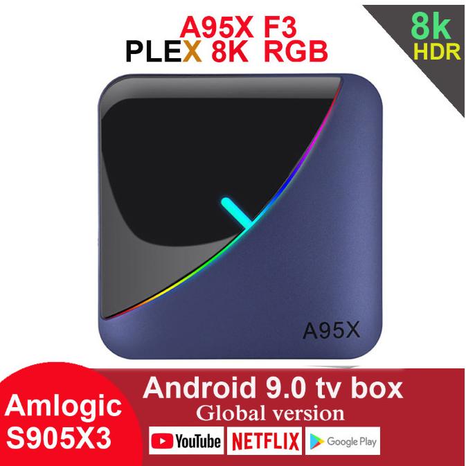 [Promo] Android Tv Box A95X F3 8K Rgb Ram 4Gb Rom 32Gb Bonus Channel Premium