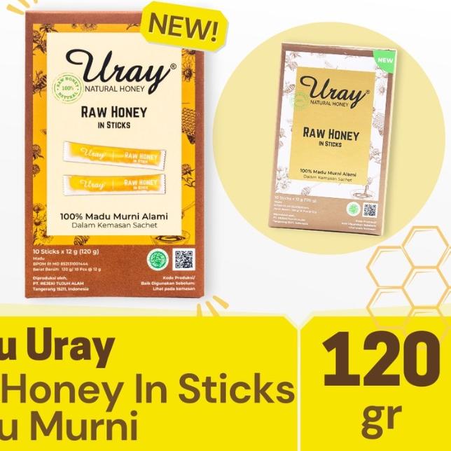 

Quality Control✅Madu Uray Honey Stick Sachet Original - Madu Hutan - Madu Murni - Madu Asli|KD4