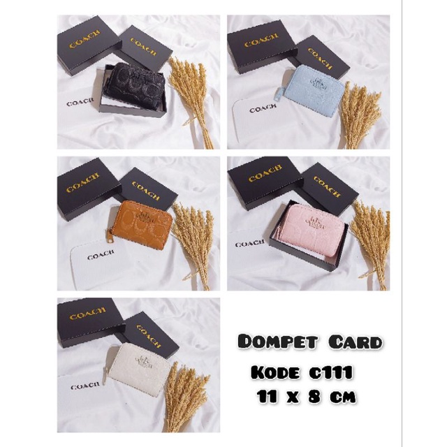 Dompet Card Kode C123 C111 CK394 Free Box