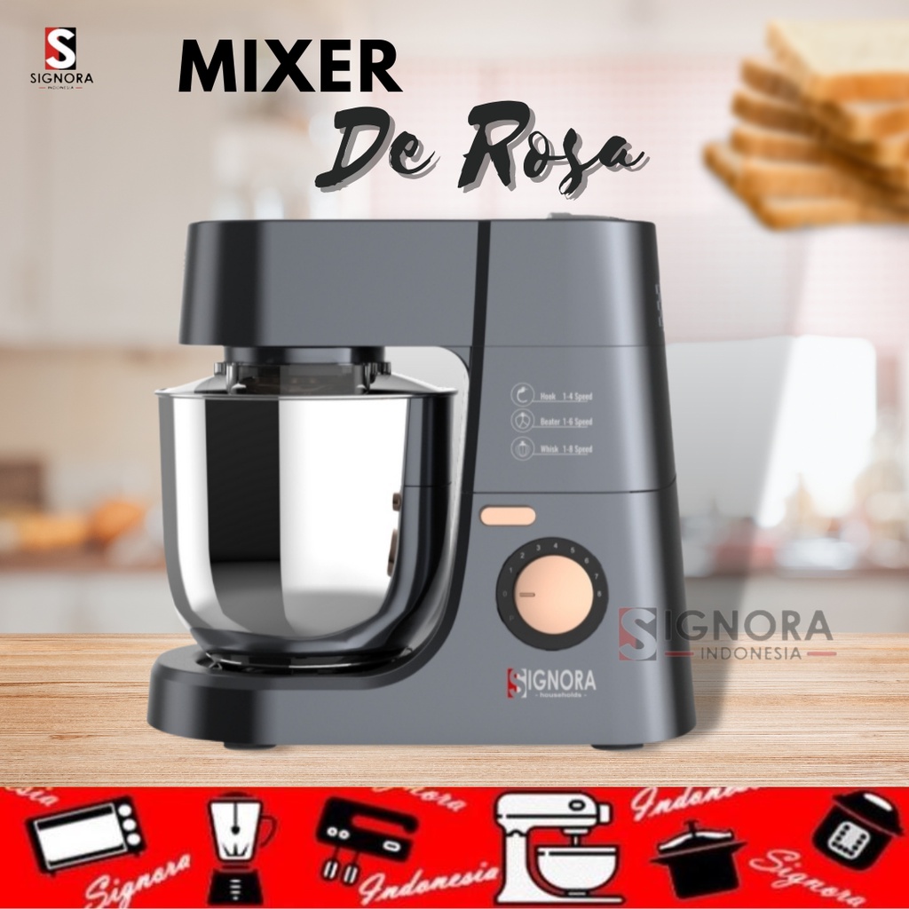 Mixer De Rosa Signora / Stand Mixer De Rosa Signora