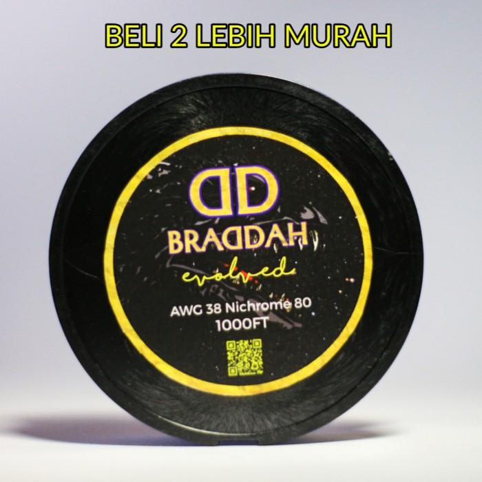 BRADDAH wire Ni80 awg 38 1000FT || 305 meters