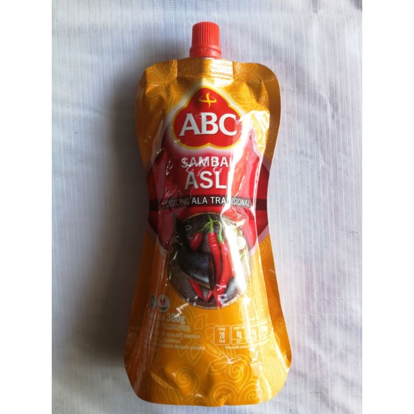 

Abc sambal asli 380gr