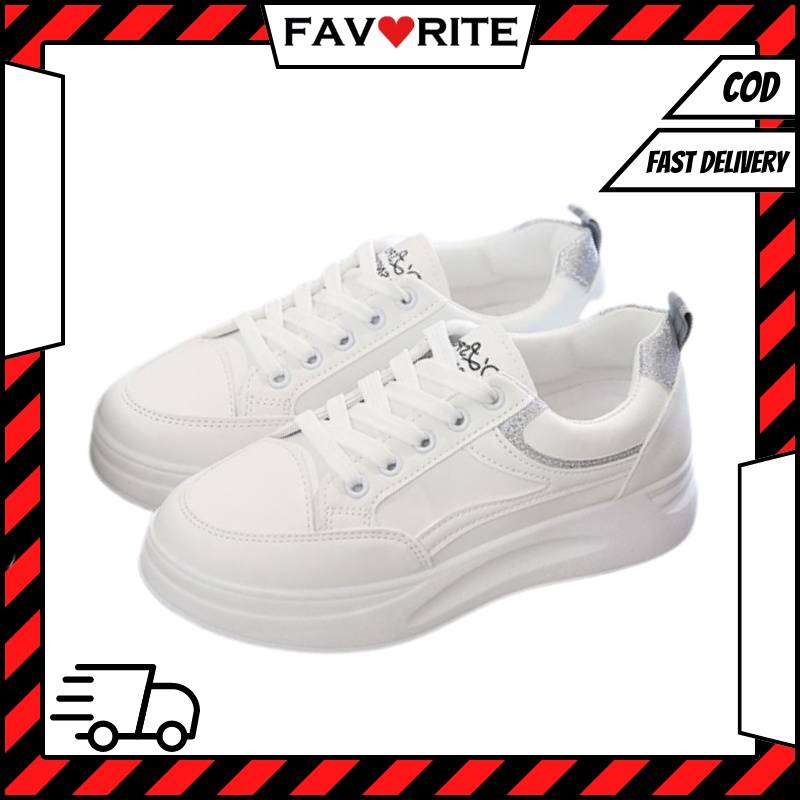 Favorite &quot;FREE BOX&quot; (Size 37 - 41) Sepatu Sneakers Wanita Import Sepatu Casual Wanita 9159