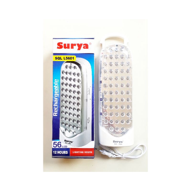 Emergency 56 led SURYA SQL L5601 Lampu darurat led super terang