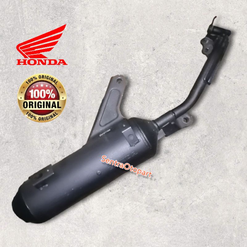 Knalpot beat led genio original