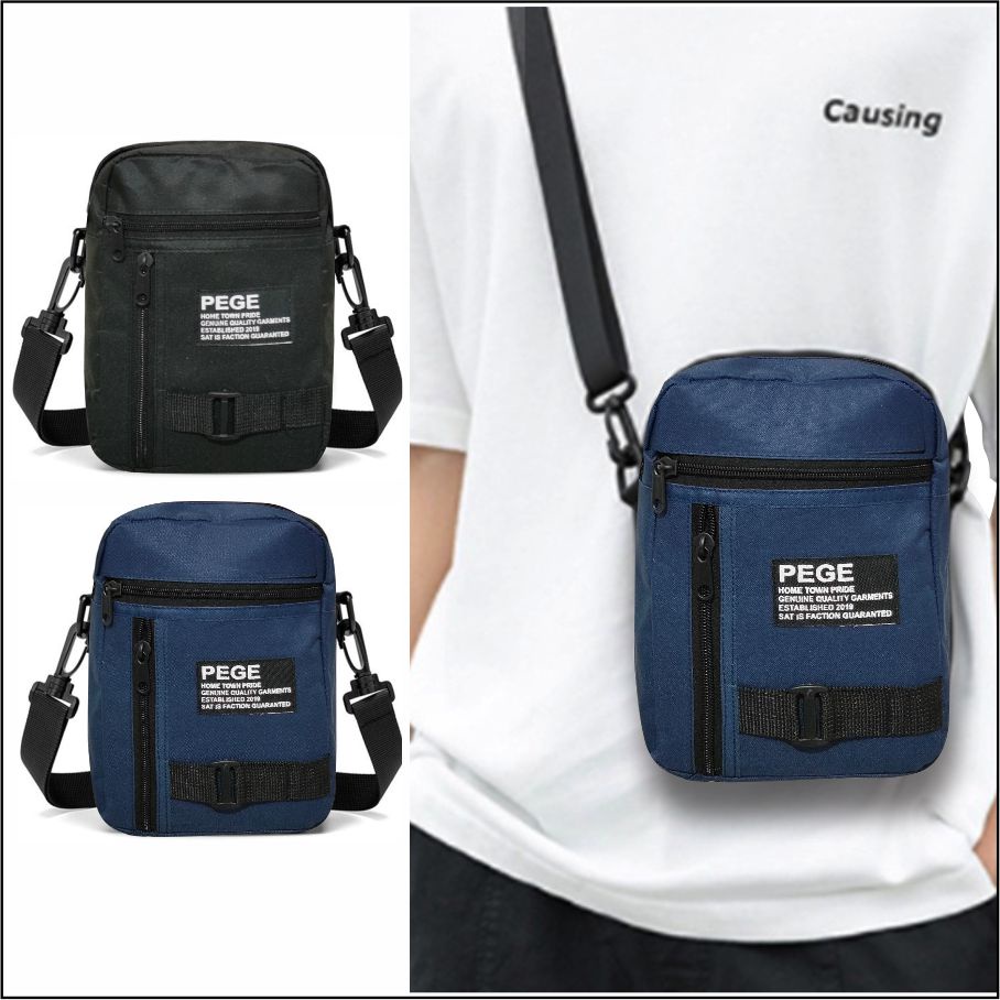 Tas Selempang Bahu Pria Wanita Unisex Slingbag Casual Trendy PEGE - PG 8928