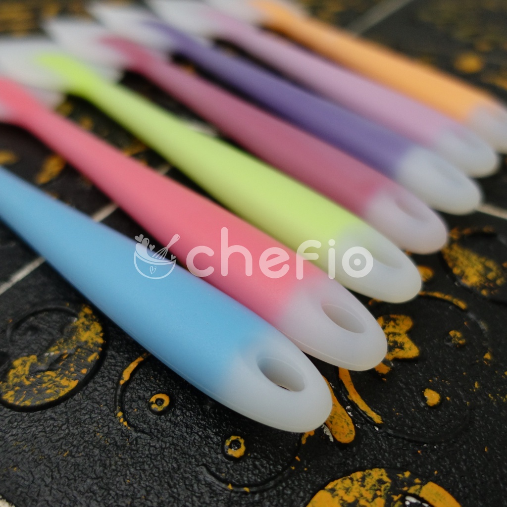 Chefio Spatula Silikon Transparan Tahan Panas