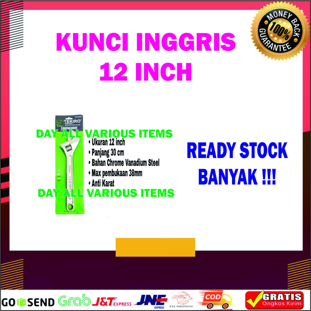 KUNCI INGGRIS 12 INCH ASLI