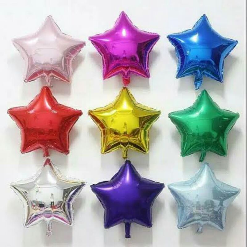 BALON FOIL BINTANG JUMBO / BALON FOIL BINTANG / BALON BINTANG / BALON JUMBO / BALON FOIL
