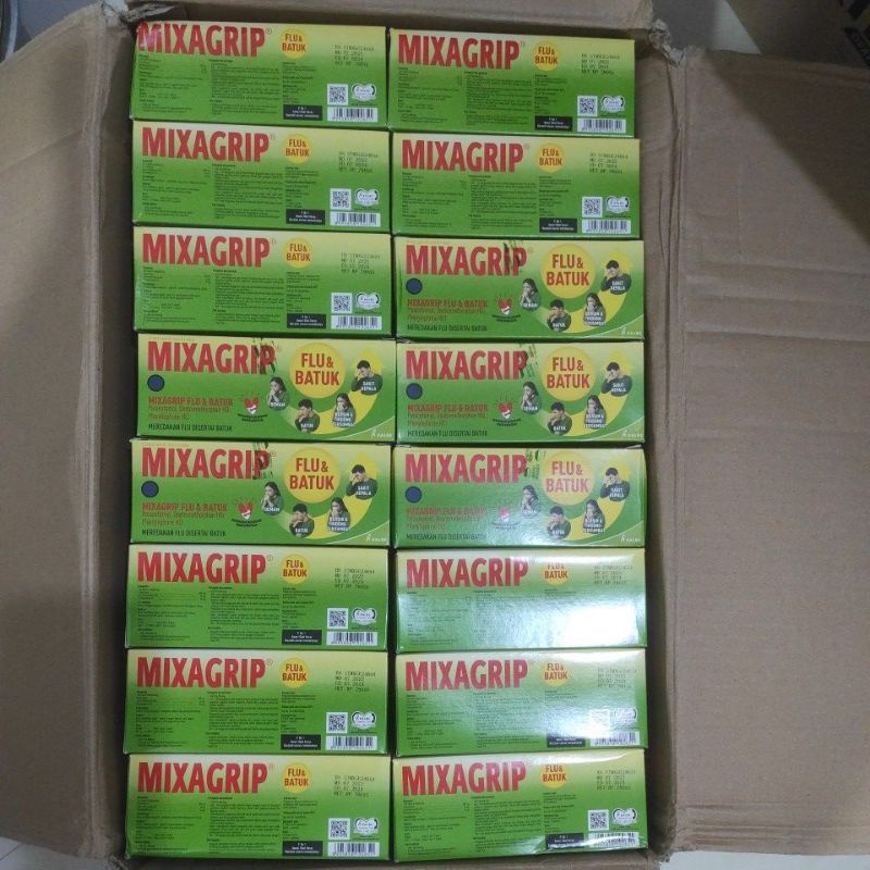Mixagrip flu &amp; batuk 1 karton