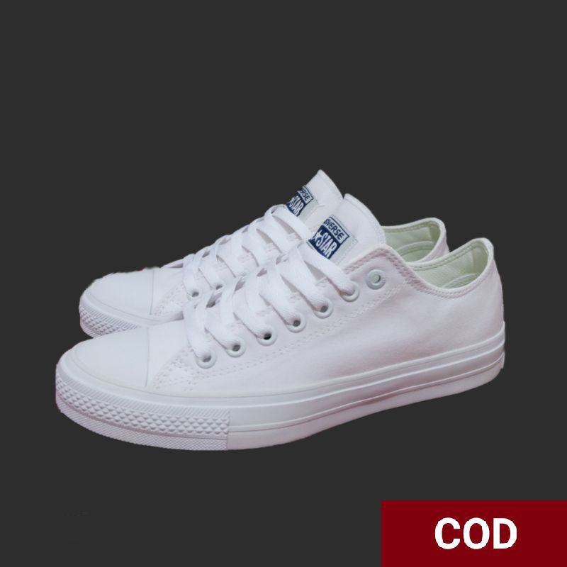 sepatu converse putih/sepatu all star putih/sepatu converse putih polos/sepatu all star putih polos/