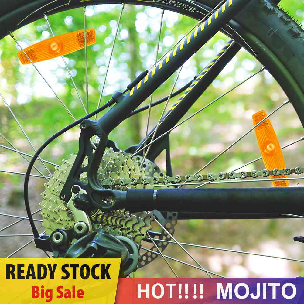 4pcs Klip Reflektor Jari-Jari Sepeda MTB