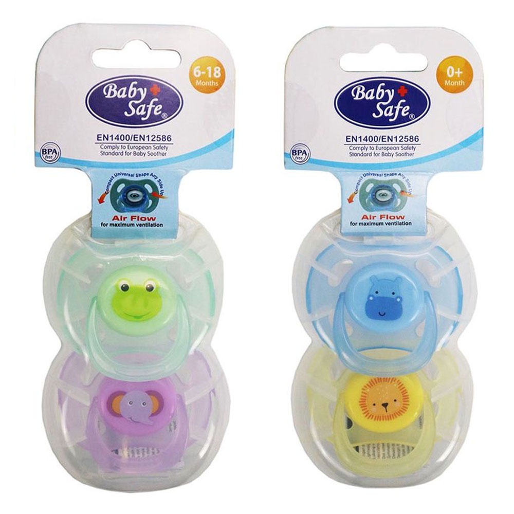 Baby Safe Air Flow Pacifier Empeng Bayi isi 2pcs